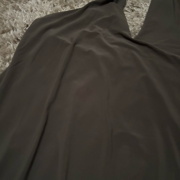 NWT express olive green banded halter top large - Picture 4 of 4